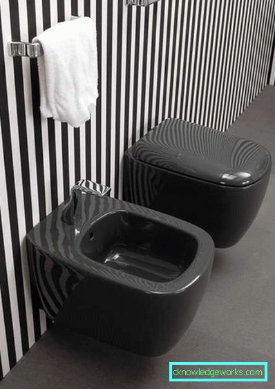 Fekete WC-tálak: modern design trendek Fekete WC-tálak: modern design trendek