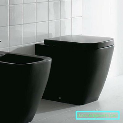 Fekete WC-tálak: modern design trendek Fekete WC: aktuális tervezési trendek