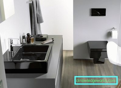 Fekete WC-tálak: modern design trendek Fekete WC-tálak: modern design trendek