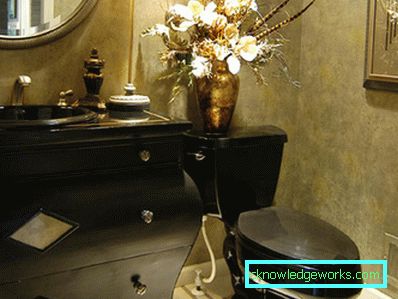 Fekete WC: aktuális tervezési trendek Fekete WC-tálak: modern design trendek