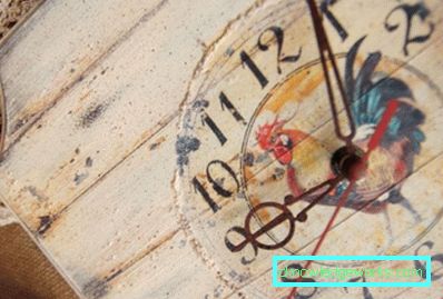 117-Decoupage óra a konyhába - 100 fénykép