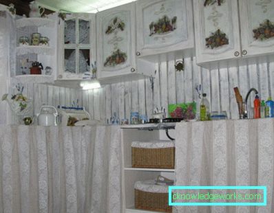 Decoupage konyhabútor Decoupage konyhabútor