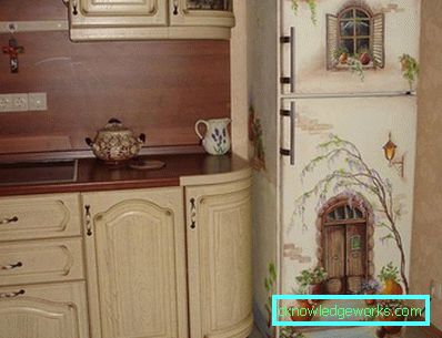 Decoupage konyhabútor Decoupage konyhabútor