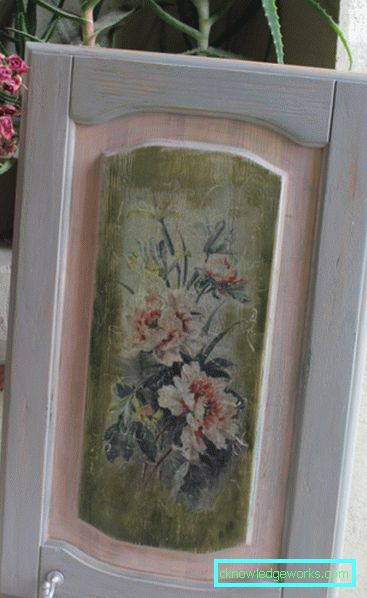 Decoupage konyhabútor Decoupage konyhabútor