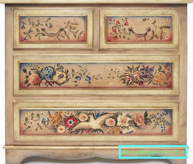 Decoupage konyhabútor Decoupage konyhabútor