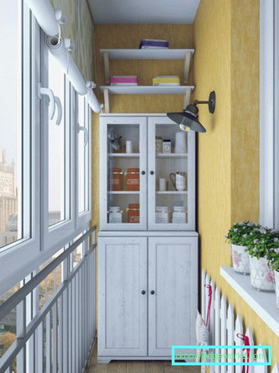 Loggia 6 méter - az eredeti tervezési megoldások 95 fotója