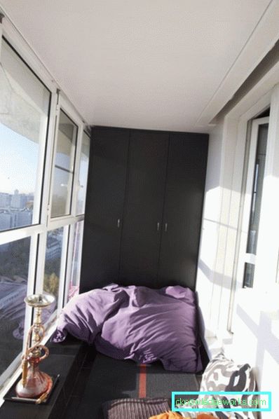 Loggia 6 méter - az eredeti tervezési megoldások 95 fotója