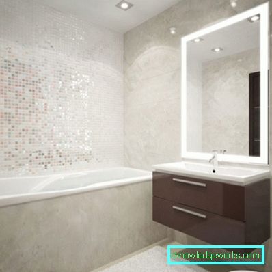 Stretch mennyezet a fürdőszobában - 85 fotó a modern design új termékeiről