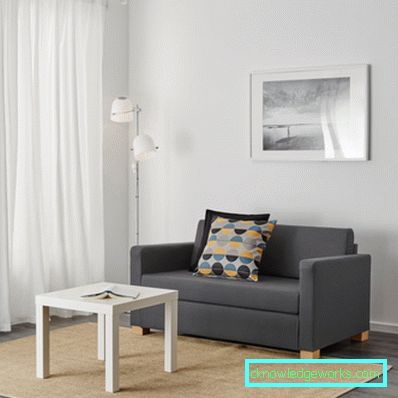 IKEA kanapék a belső térben - 100 legjobb design ötlet