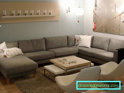 IKEA kanapék a belső térben - 100 legjobb design ötlet