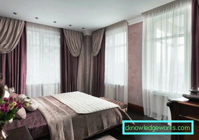 Két színű függöny egy modern belső térben - 110 design fotó