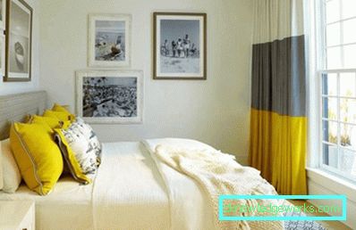 Két színű függöny egy modern belső térben - 110 design fotó