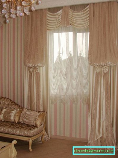 Függönyök a Hi-Tech stílusában - 99 fotó csodálatos és hangulatos design