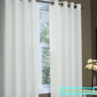 Eyelet Curtains - Hogyan készítsünk egy stílusos és hangulatos designt (105 fénykép)