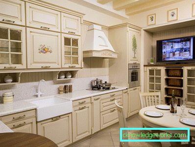 Provence Kitchen - TOP 100 fénykép, hogyan lehet létrehozni egy modern designt 2017-ben
