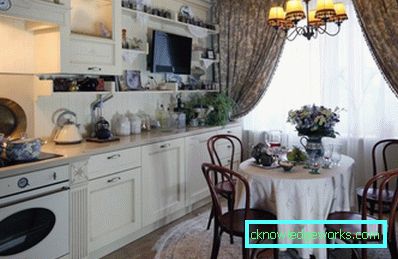 Provence Kitchen - TOP 100 fénykép, hogyan lehet létrehozni egy modern designt 2017-ben