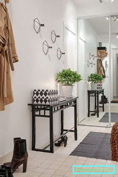 Tervezzen folyosót egy egyszobás apartmanban - fotó