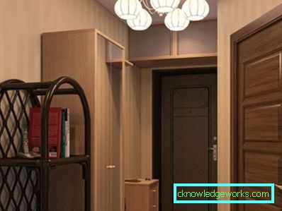 Tervezzen folyosót egy egyszobás apartmanban - fotó