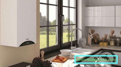 Konyha design gázkazánnal