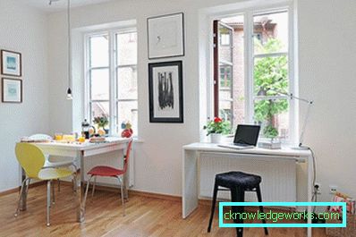 Egyszobás apartmantervezés - 150 fotó a modern belsőépítészeti ötletekről