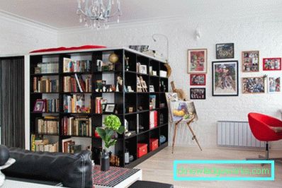 Egyszobás apartmantervezés - 150 fotó a modern belsőépítészeti ötletekről