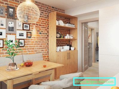 Egyszobás apartmantervezés - 150 fotó a modern belsőépítészeti ötletekről