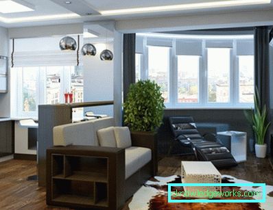 Egyszobás apartmantervezés - 150 fotó a modern belsőépítészeti ötletekről