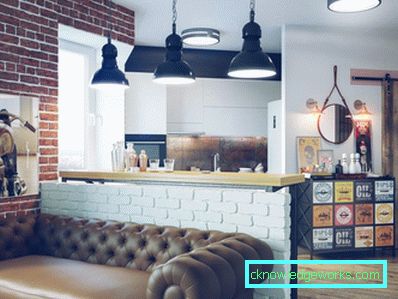 Egyszobás apartmantervezés - 150 fotó a modern belsőépítészeti ötletekről