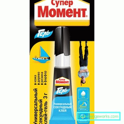 Moment ragasztó: típusok és jellemzők Moment ragasztó: típusok és jellemzők