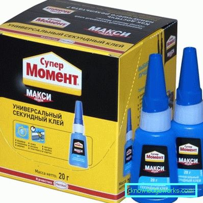 Moment ragasztó: típusok és jellemzők Moment ragasztó: típusok és jellemzők