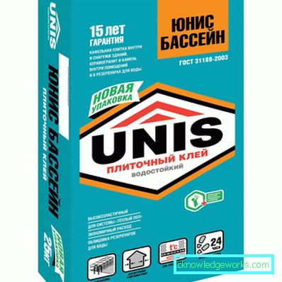 Unis ragasztó csempe: jellemzők és alkalmazási terület