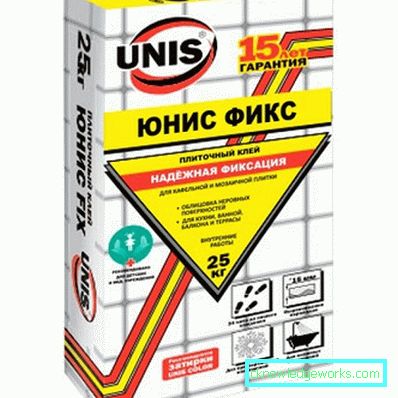 Unis ragasztó csempe: jellemzők és alkalmazási terület
