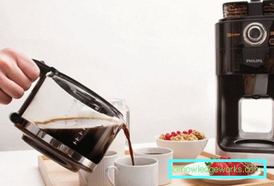 Kávéfőző beépített kávédarálóval