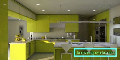370-Lime Color Kitchen - 95 fényképbeállítások