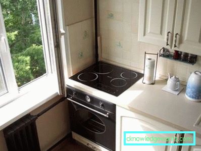 Kis méretű konyhák kis apartmanokban - a belsőépítészet