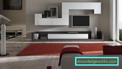 Moduláris nappali bútorok modern stílusban - design fotók