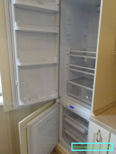A beépített hűtőszekrény méretei A beépített hűtőszekrény méretei