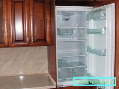 A beépített hűtőszekrény méretei A beépített hűtőszekrény méretei