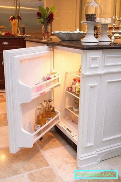 A beépített hűtőszekrény méretei A beépített hűtőszekrény méretei