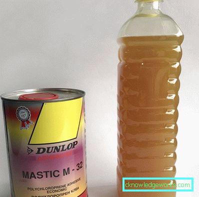 Gumi ragasztó: típusok és jellemzők
