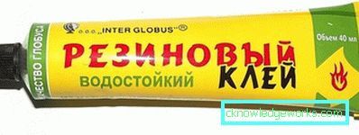 Gumi ragasztó: típusok és jellemzők