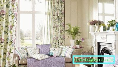 Függönyök a nappaliban egy modern stílusban - fotó eredeti megoldások
