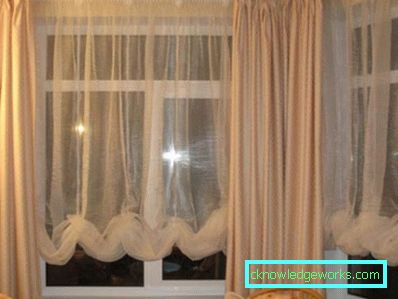 Függönyök a nappaliban egy modern stílusban - fotó eredeti megoldások