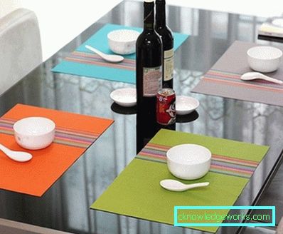 Üveg konyhaasztal Üveg konyhaasztal