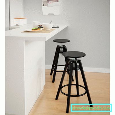 IKEA bútor a konyhához: asztalok és székek