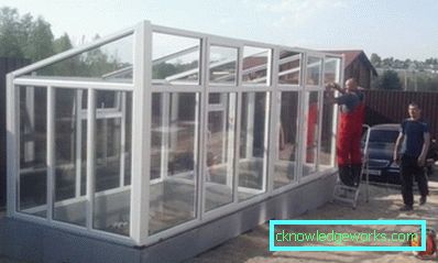 Az üvegházakból származó üvegházak készítésének részletei Az üvegházakból származó üvegházak készítésének részletei