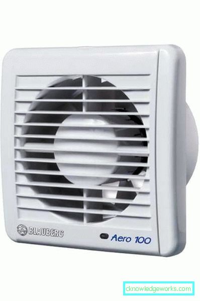 Kipufogó ventilátor a konyhában Kipufogó ventilátor a konyhában