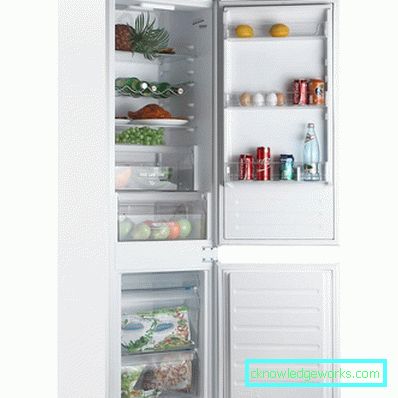 Beépített hűtőszekrény Atlant