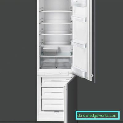 Beépített hűtőszekrény Atlant