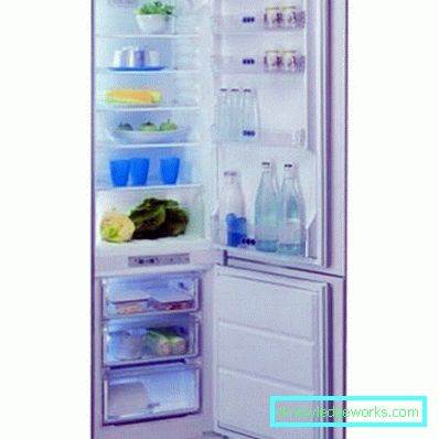 Beépített Whirlpool hűtőszekrény Beépített Whirlpool hűtőszekrény
